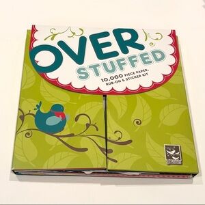 Overstuffed 10,000 Piece Paper, Rub-On & Sticker Kit
